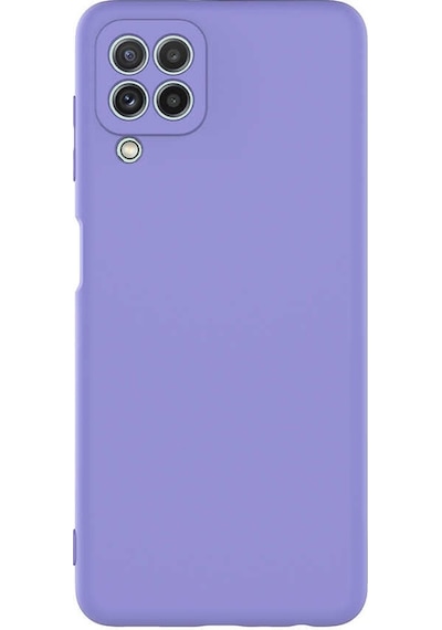 Noktaks - Galaxy Uyumlu M32 Uyumlu - Kılıf İçi Kadife Koruyucu Mara Lansman Kapak - Lila - T18541 Lila