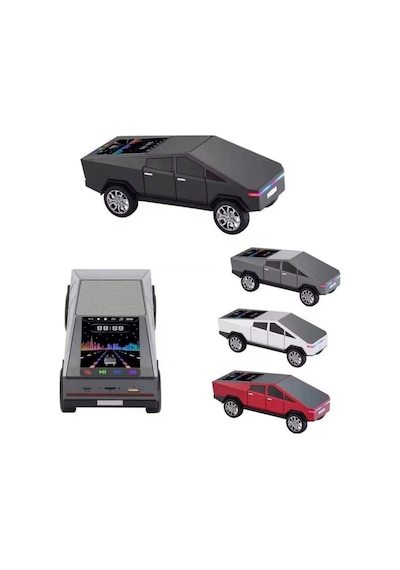Wster Ws-580 Music Car Speaker Cybertruck, Led