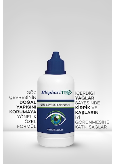 Tto Blepharitto Göz Çevresi Bakım Şampuanı 125 Ml