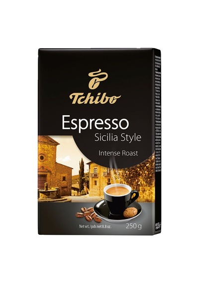 Tchibo Espresso Filtre Kahve 250 G Güçlü Koyu Notalı Dolgun Gövdeli Tarı