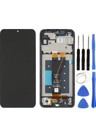 Te Samsung Uyumlu A14 5g A146f Çıtalı Lcd Ekran + Tamir Seti