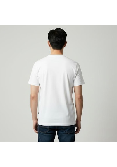 Jack & Jones Jack&jones Grayson Erkek Beyaz Tişört Beyaz