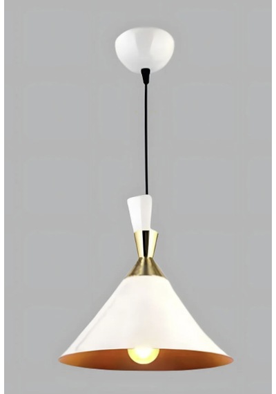 Derventa Modern Loft Tarzı Siyah Ve Altın Sarkıt Lamba Ra-avz- 1506-84-71 Beyaz