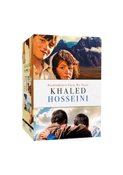 Khaled Hosseini - Kutulu Set + Bin Muhteşem Güneş + Uçurtma Avcısı + Okuma Sticker'ları