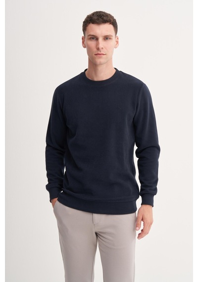 Cazador 56400 Erkek Bisiklet Yaka Sweatshirt Laci