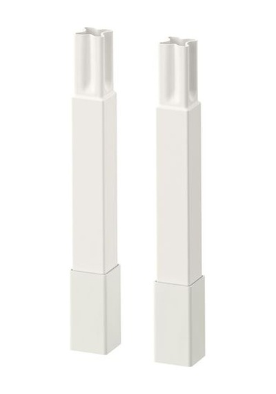 Ikea Enhet Ayak, Beyaz, 12,5 Cm, Açık Raf Ünitesi İçin