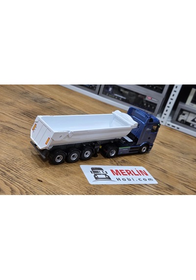 1/43 Mercedes Benz Eactros + Damper Dorse Beyaz İle Eligor Prokabin Mp6
