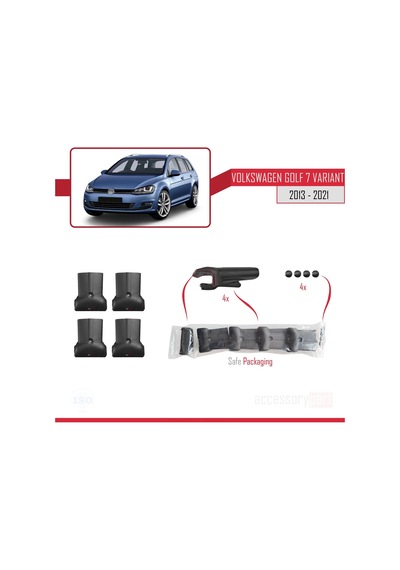 Volkswagen Golf 7 Varıant 2013 Ve Sonrası Fly Model Ara Atkı Tava (530032179)