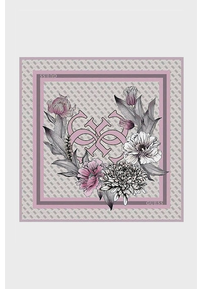 Guess Square 90 X 90 Cm İpek Eşarp Aw5729sıl90 Kadın Eşarp Aw5729 Sıl90 Ros Pudra