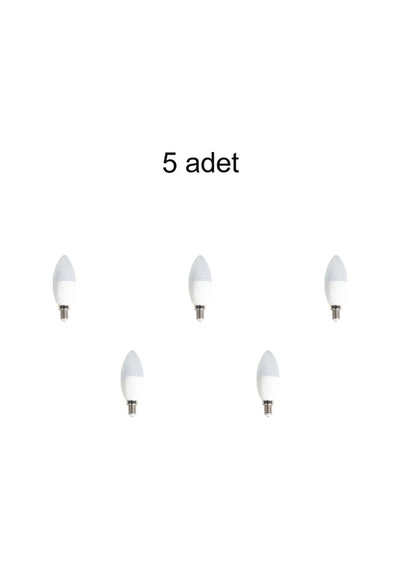 Ct-4079 7w Led Ampül Günışığı 5 Adet E-14
