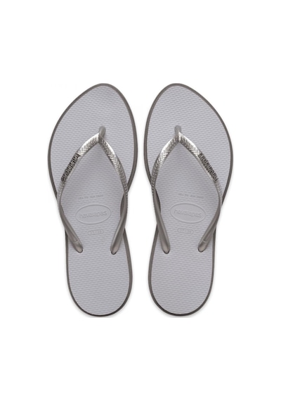 Havaianas 4149584 Sslim Point Parmak Arası Açık Gri Kadın Terlik Siyah