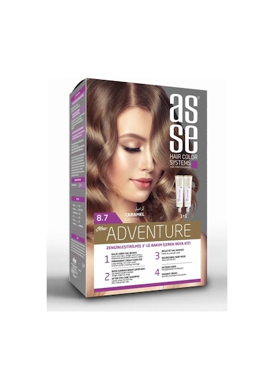 Asse Adventure Saç Boyası 8.7 Karamel