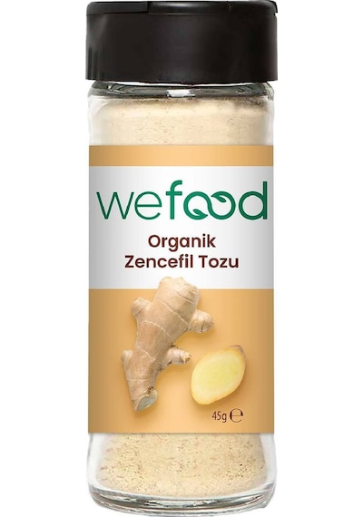 Wefood Organik Zencefil Tozu 45 gr