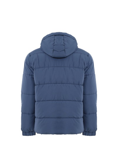 Reebok Kısa Kaban Erkek Mavi Halıfrıd Jacket