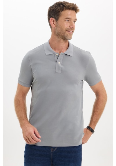 Tudors Erkek Slim Fit Dar Kesim Premium Seri %100 Pamuk Yumuşak Dokulu Merserize Gri Polo Yaka Tişört-51560 Tudors Erkek Slim Fit Dar Kesim Premium Seri %100 Pamuk Yumuşak Dokulu Merserize Gri Polo Yaka Tişört-51560