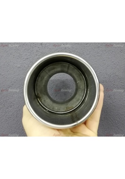 Tek Çıkışlı 100mm Egzoz Ucu Yuvarlak Düz
