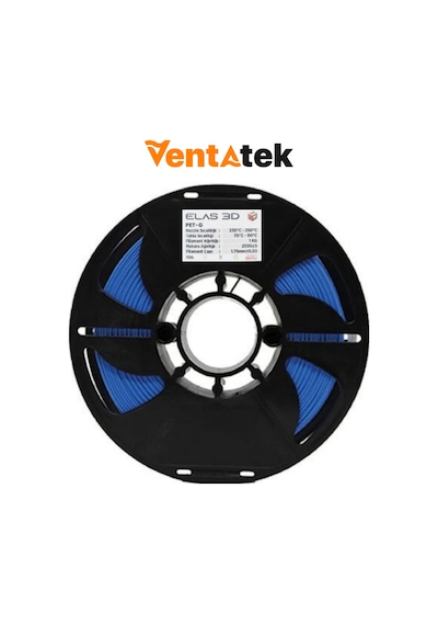 Elas 3d Mavi Petg Filament - 1.75mm - 1 Kg