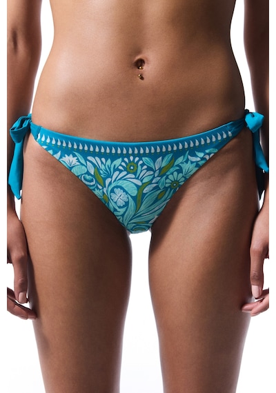 Penti Çiçekli Tropic Leaf Brazilian Bikini Altı