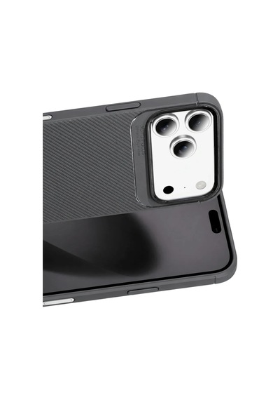 Zenviya21 Newface Apple İphone 18 Pro Max Auto Focus Karbon Kapak - Gri Zenya785 renkli