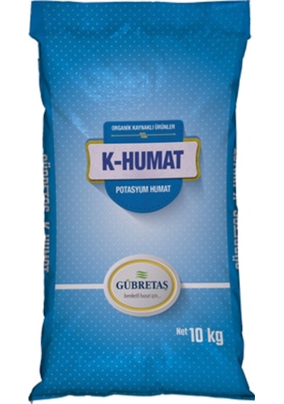 Gübretaş K-Humat (10 KG) Humik+Fulvik Oranı % 80 (Yeni Mavi Paket