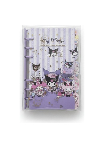 Kuromi Mekanizmalı Planlayıcı Defter Çok Renkli