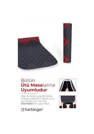 Harbinger Keçeli %100 Pamuklu Isıya Dayanıklı Ütü Masası Bezi Kılıfı Diğer
