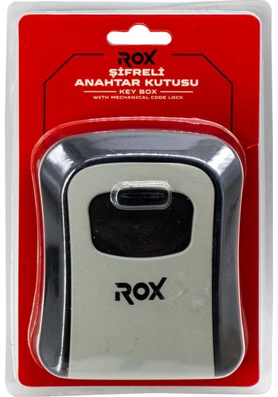 Rox 0337 Duvara Monte Şifreli Anahtar Saklama Kutusu