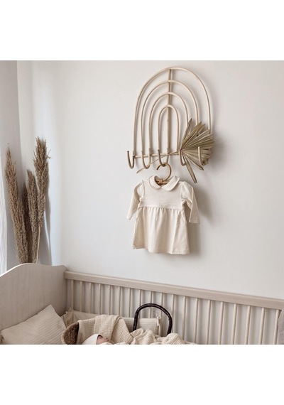 Naturaborn Naturaborn Gots Organik Sertifikalı Kroşetalı Bebek Elbisesi