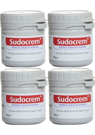 Sudocrem Cilt Bebek Bakım - Pişik Kremi 60gr 4 Lü Set