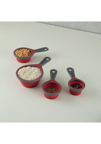 Aryıldız Dailytools 4 Parça Ölçü Kaşık Seti Renkli