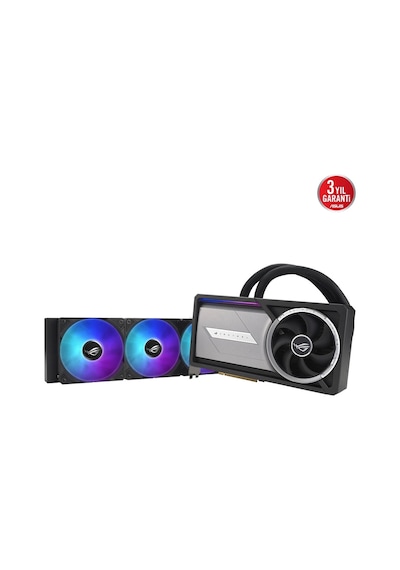 Asus Rog Astral Lc Geforce Rtx 5090 32gb Oc Edition Dlss 4 512 Bit Gddr7 Sıvı Soğutmalı Ekran Kartı