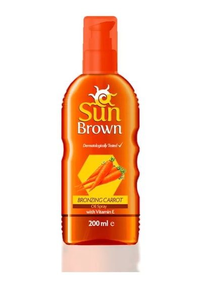Sun Brown Havuç Yağı Özlü Bronzlaştırıcı Sprey 200 ML