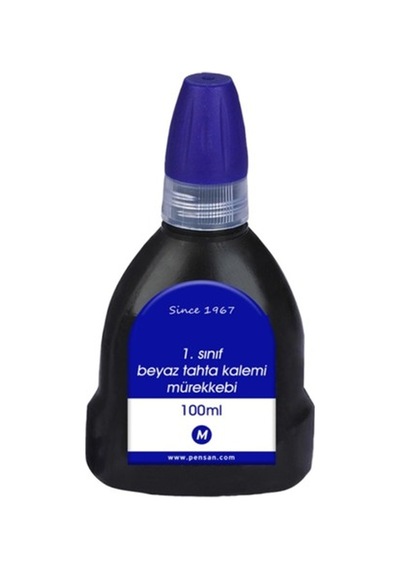 Pensan Tahta Kalemi Mürekkebi Mavi 100 Ml 4009 Çok Renkli