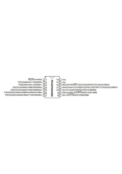 Pıc24F04Ka200-I/P Dıp-14 32Mhz Mikrodenetleyici