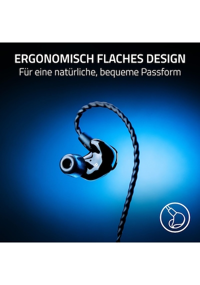 Razer Moray - 7/24 Yayın İçin Ergonomik Kulak İçi Kulaklık Hibrit Çift Sürücü Tasarımı, Ergonomik Düz Tasarım, En İyi Pasif Ses Yalıtımı Siyah Diğer Razer Moray - 7/24 Yayın İçin Ergonomik Kulak İçi Kulaklık Hibrit Çift Sürücü Tasarımı, Ergonomik Düz Tasarım, En İyi Pasif Ses Yalıtımı Siyah Diğer