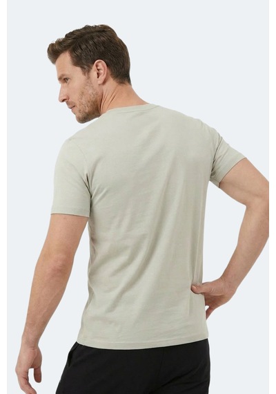 Slazenger Rıvaldo T Erkek Açık Gri Tişört