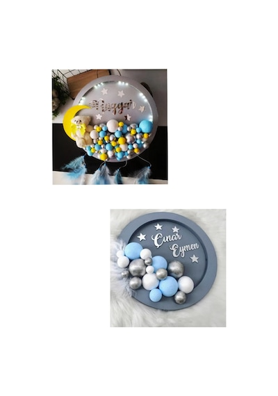 Strafor Köpük Top Küre Top Beyaz - 5 Cm - 10 Adet