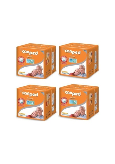 Canped Emici Külot 40 Adet Orta Medium Hasta Bezi Tek Ebat