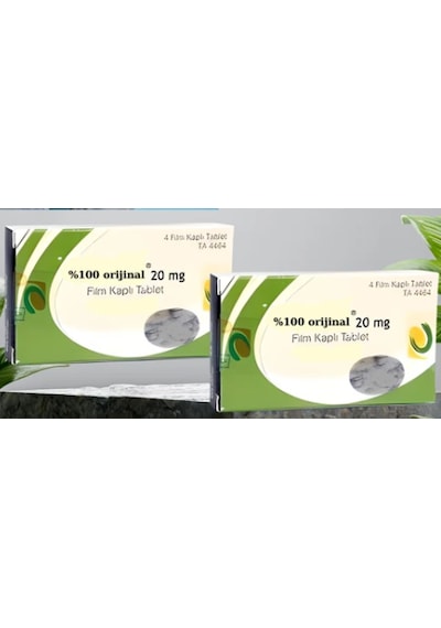 Ciali Ss 4 Lü 20 Mg 2 Kutu 8 Adet Erkeklere Özel