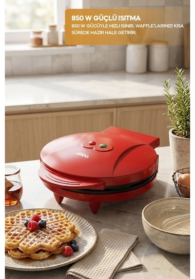 Sinbo SSM-2595 850 W Waffle Makinesi