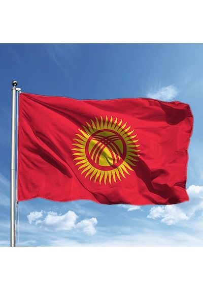 Kırgızistan Bayrağı 50*75