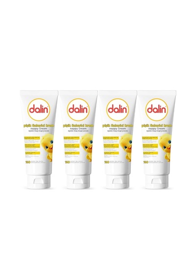 Dalin Pişik Öneliyici Krem/pişik Kremi 100ml Bebekler İçin 4 Lü Set