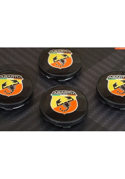 Fiat Abarth Jant Göbeği Kapak Seti 60Mm (376658516)