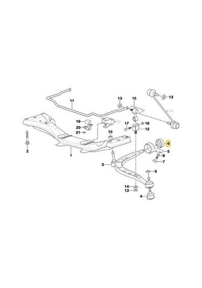 Bmw E30 Uyumlu Frow Salıncak Burcu 31129058815