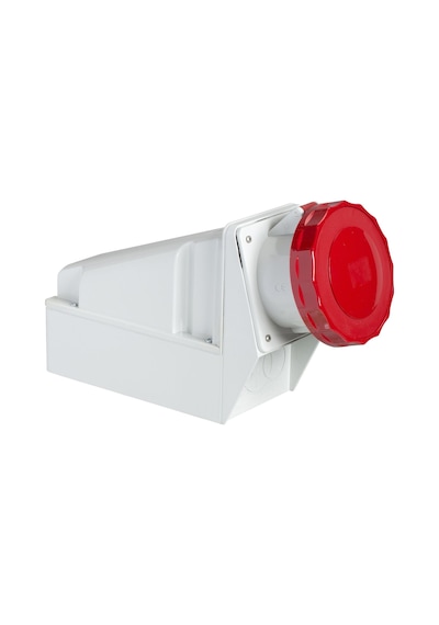 Schneider 5x125A Eğik Duvar Prizi 380 Volt Trifaze Ip 67 81195