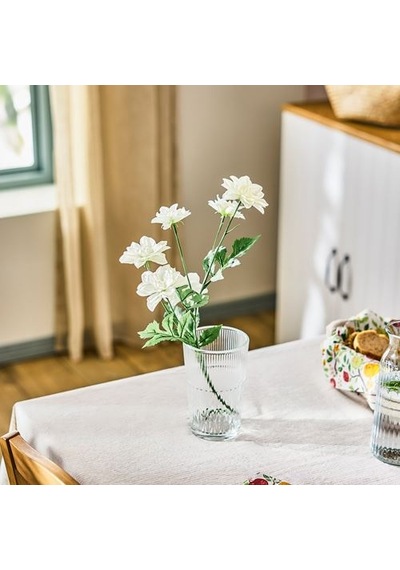 Ikea Smycka Yapay Çiçek, Beyaz, 66 Cm, İç-dış Mekan Yıldız Çiçeği