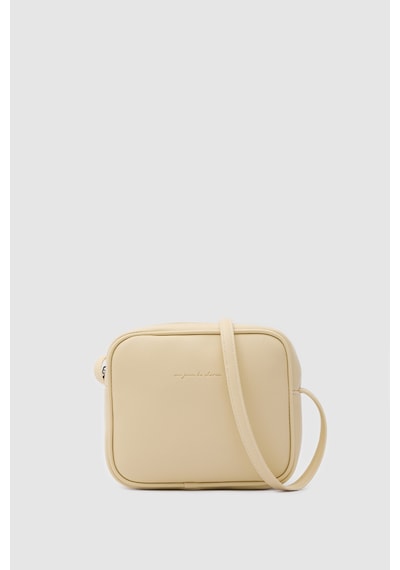 Shule Bags Lina Çapraz Çanta Butter Yellow Krem
