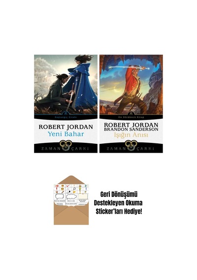 Yeni Bahar Zaman Çarkı Başlangıç Kitabı + Işığın Anısı Zaman Çarkı 14
