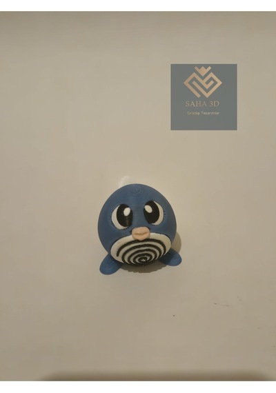 Poliwag Pokemon Figür 3.5 Cm