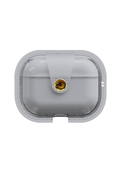 Apple Uyumlu AirPods Pro 2 Airbag 33 Darbelere Karşı Dayanıklı Magnetik Kılıf-gri Gri